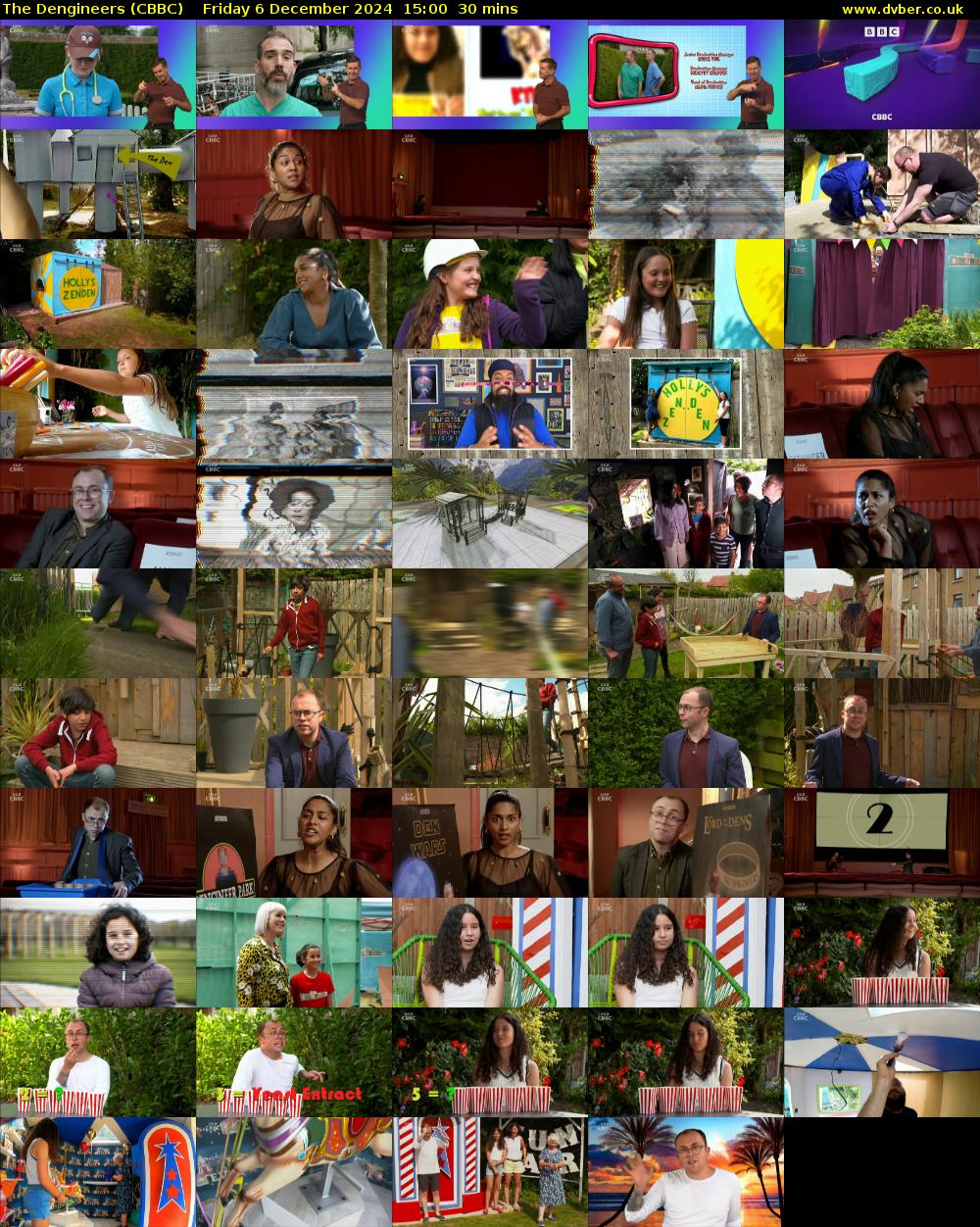 The Dengineers (CBBC) Friday 6 December 2024 15:00 - 15:30
