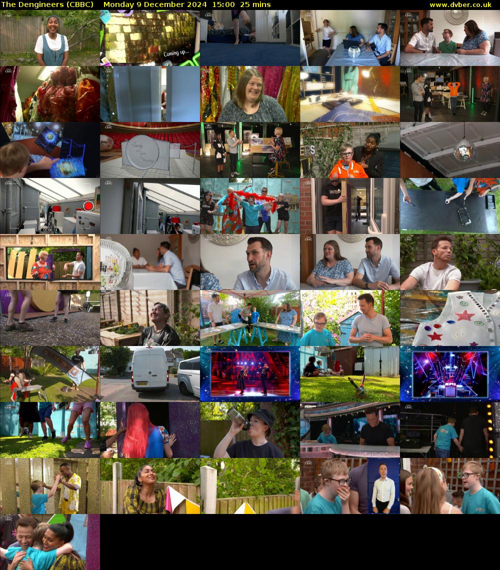 The Dengineers (CBBC) Monday 9 December 2024 15:00 - 15:25
