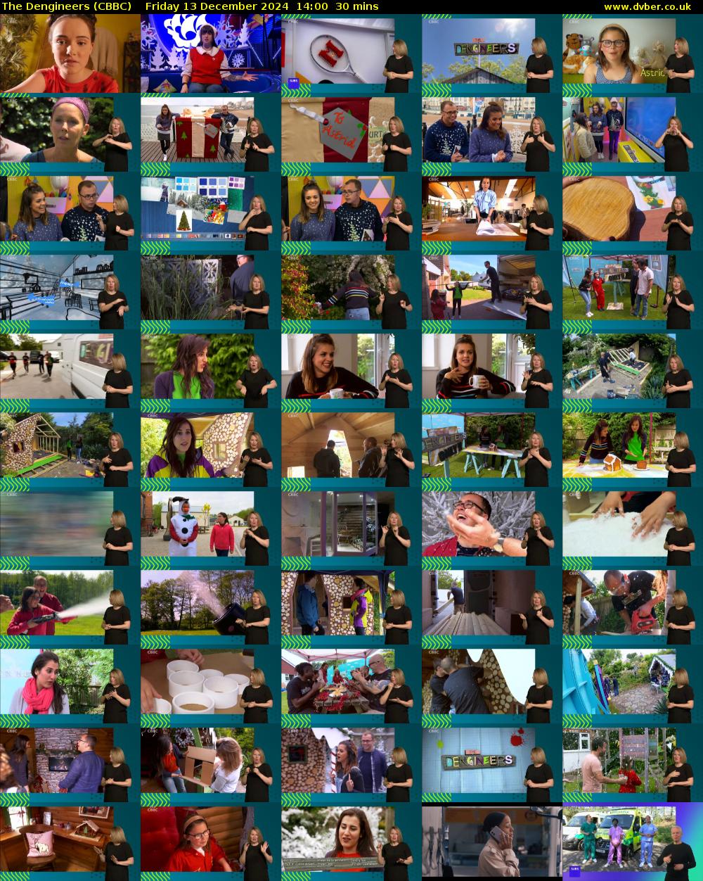The Dengineers (CBBC) Friday 13 December 2024 14:00 - 14:30