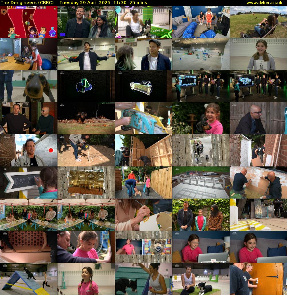 The Dengineers (CBBC) Tuesday 29 April 2025 11:30 - 11:55