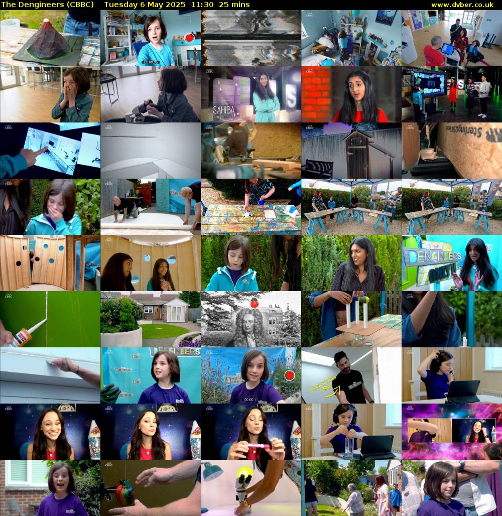 The Dengineers (CBBC) Tuesday 6 May 2025 11:30 - 11:55