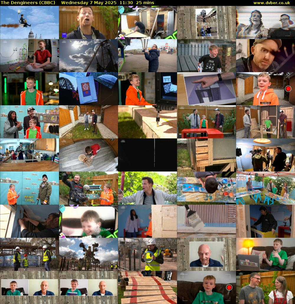The Dengineers (CBBC) Wednesday 7 May 2025 11:30 - 11:55