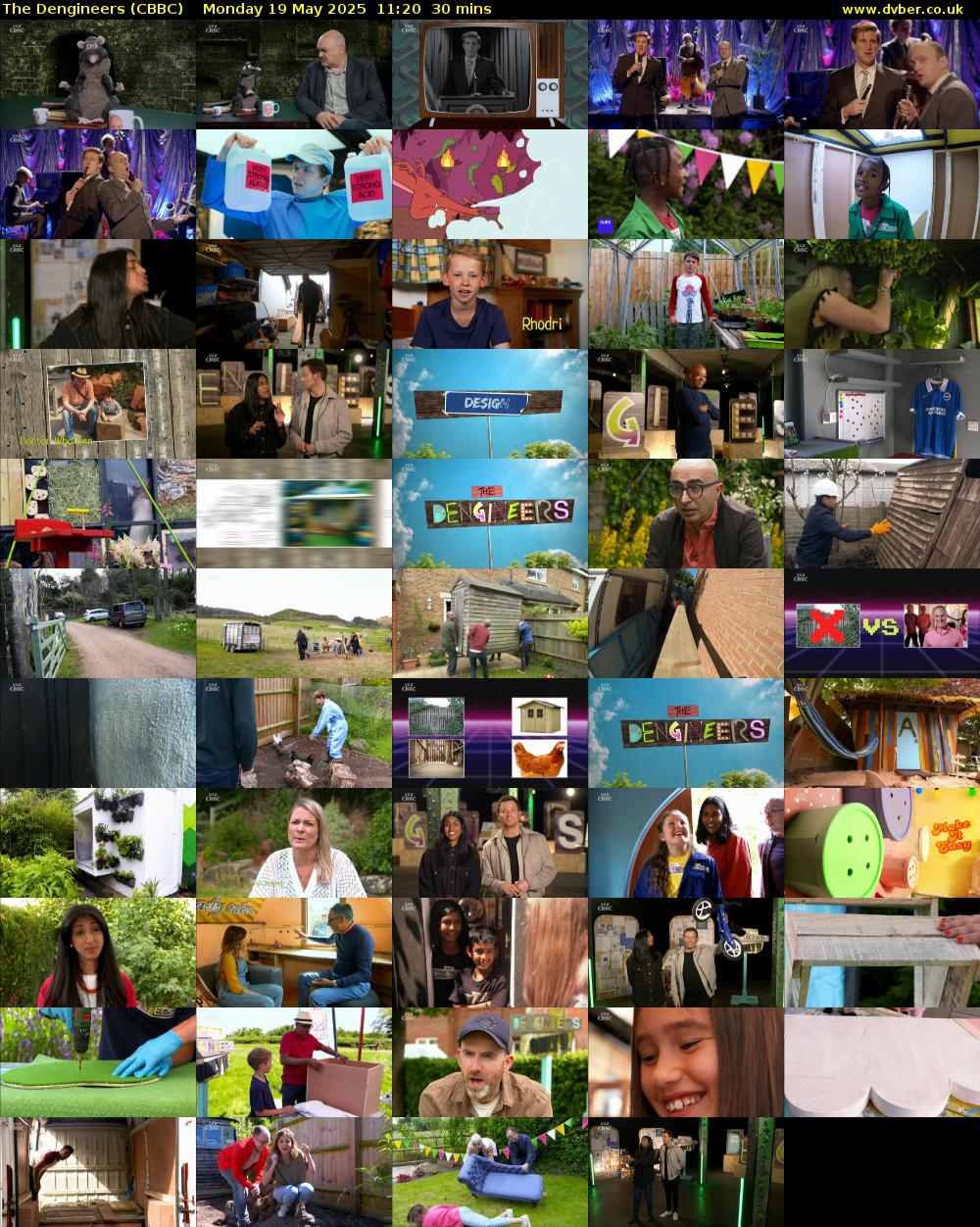 The Dengineers (CBBC) Monday 19 May 2025 11:20 - 11:50