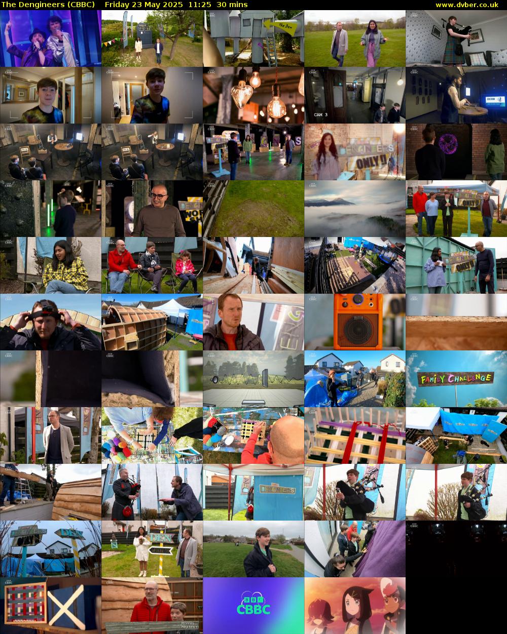 The Dengineers (CBBC) Friday 23 May 2025 11:25 - 11:55