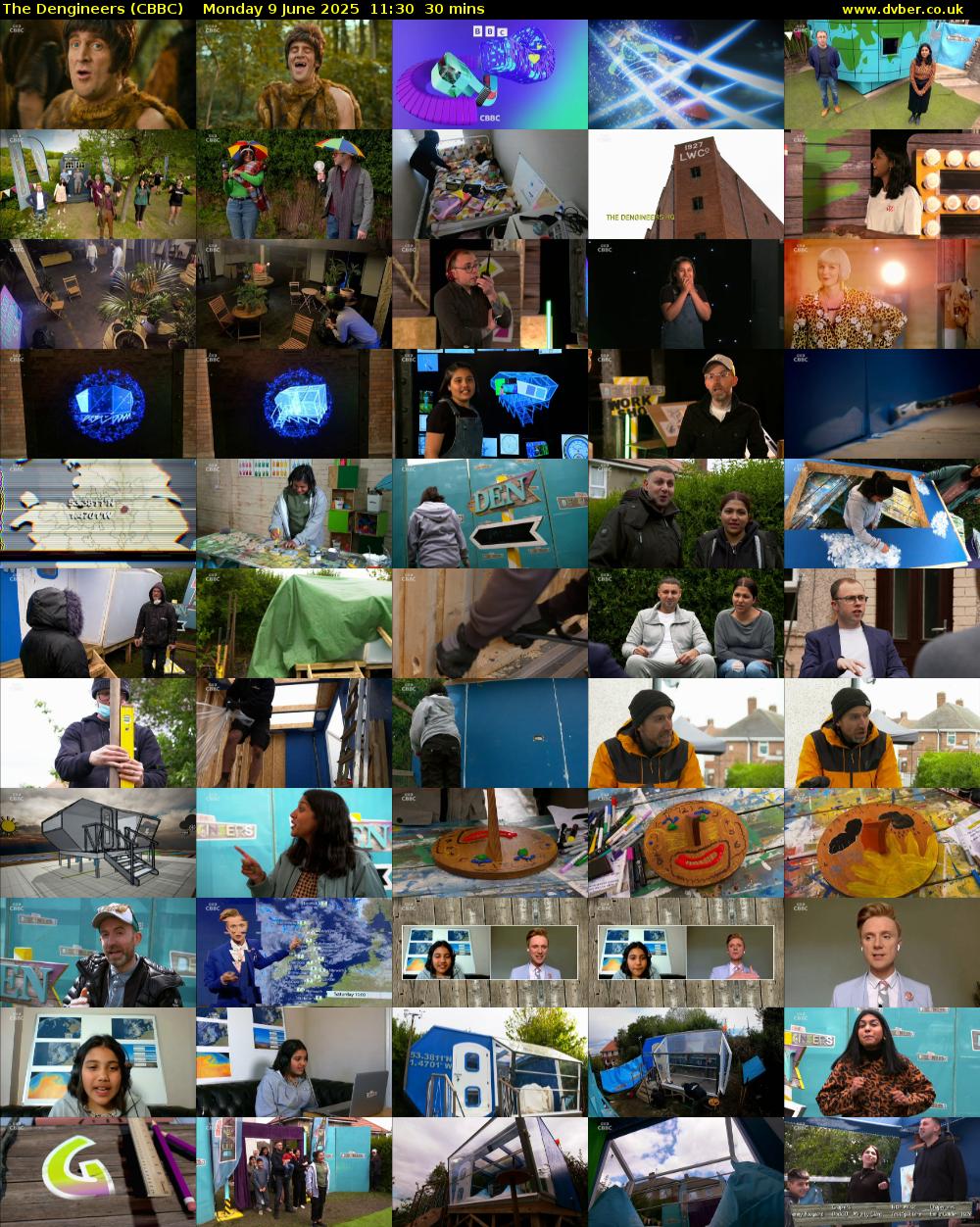The Dengineers (CBBC) Monday 9 June 2025 11:30 - 12:00