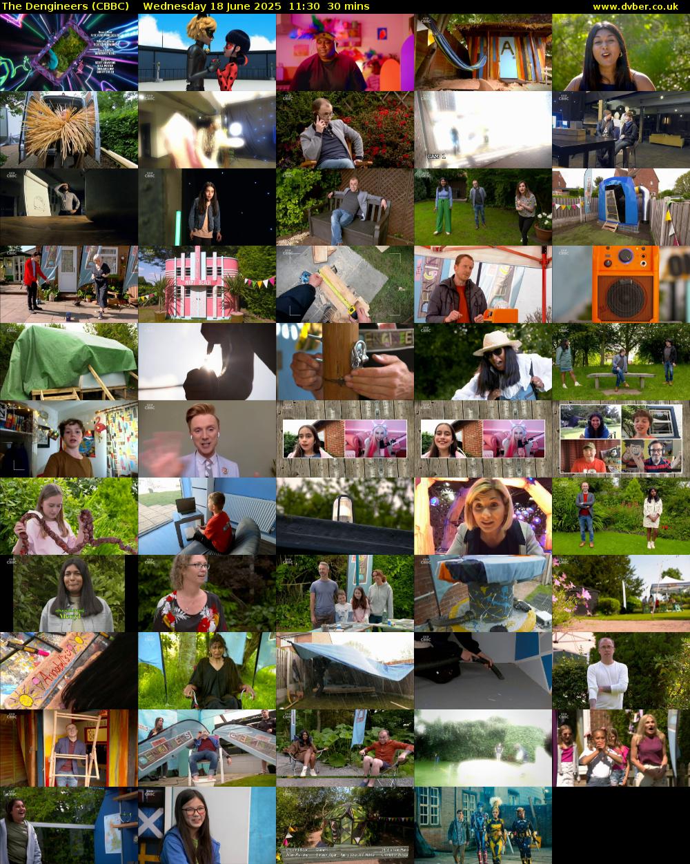The Dengineers (CBBC) Wednesday 18 June 2025 11:30 - 12:00