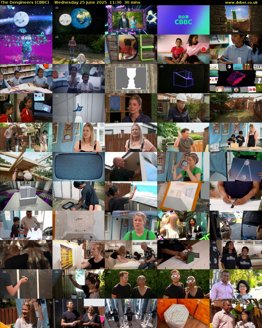 The Dengineers (CBBC) Wednesday 25 June 2025 11:30 - 12:00