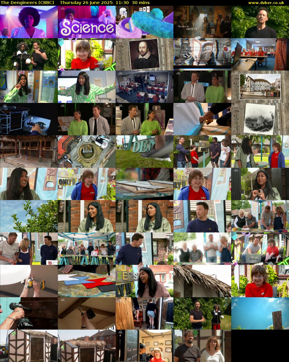 The Dengineers (CBBC) Thursday 26 June 2025 11:30 - 12:00