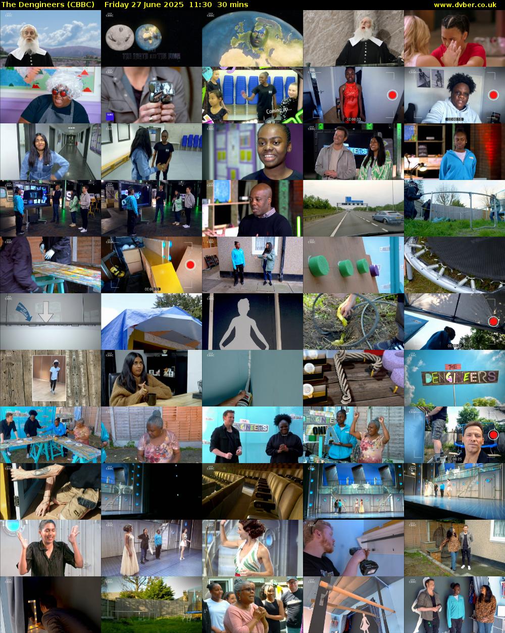 The Dengineers (CBBC) Friday 27 June 2025 11:30 - 12:00