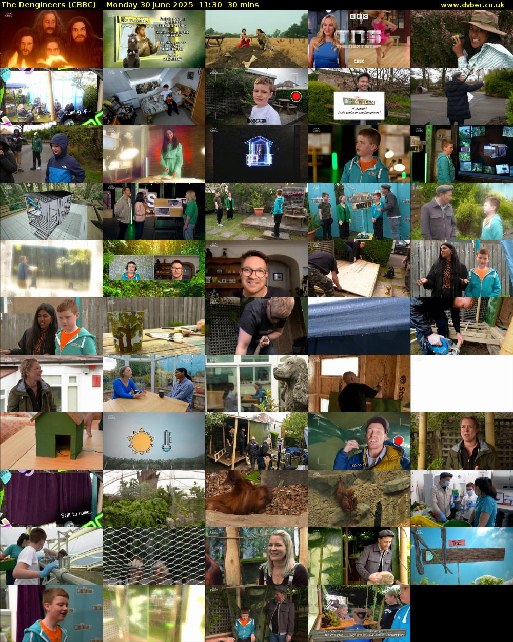 The Dengineers (CBBC) Monday 30 June 2025 11:30 - 12:00