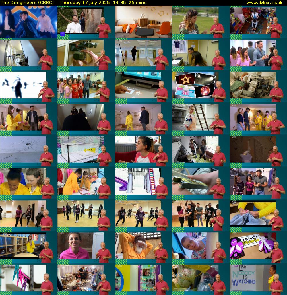 The Dengineers (CBBC) Thursday 17 July 2025 14:35 - 15:00
