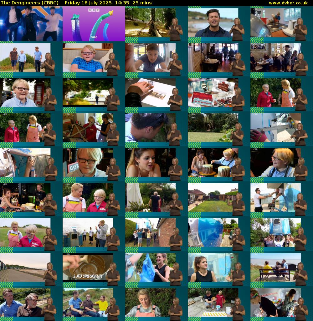 The Dengineers (CBBC) Friday 18 July 2025 14:35 - 15:00