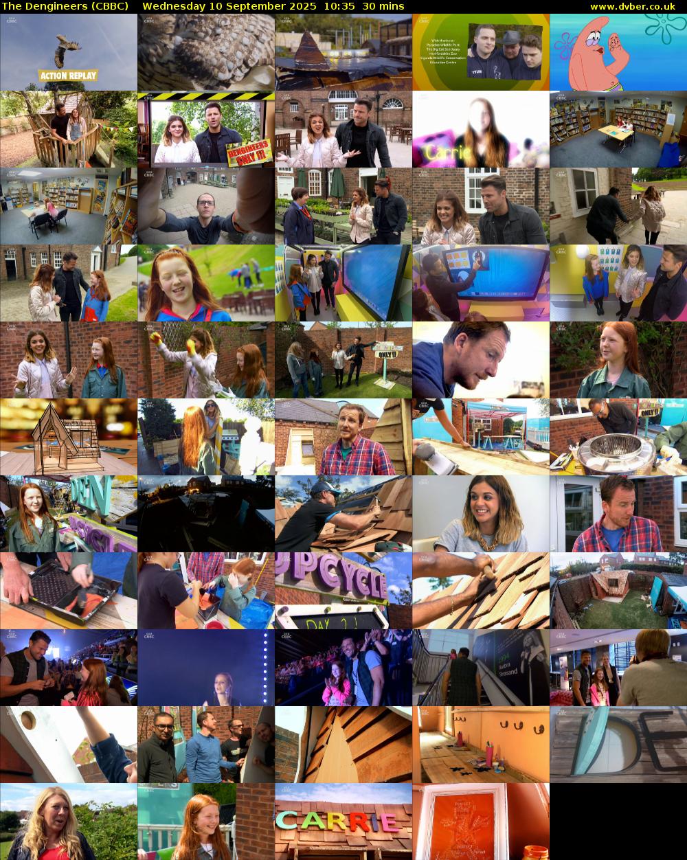 The Dengineers (CBBC) Wednesday 10 September 2025 10:35 - 11:05
