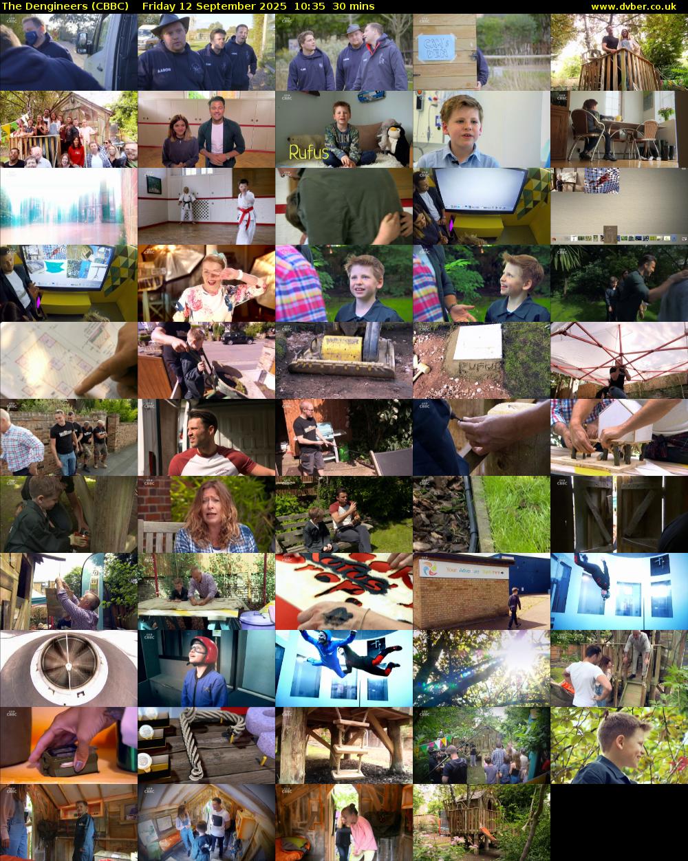 The Dengineers (CBBC) Friday 12 September 2025 10:35 - 11:05