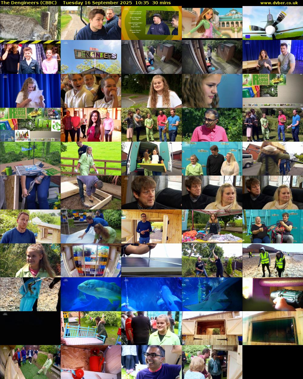 The Dengineers (CBBC) Tuesday 16 September 2025 10:35 - 11:05