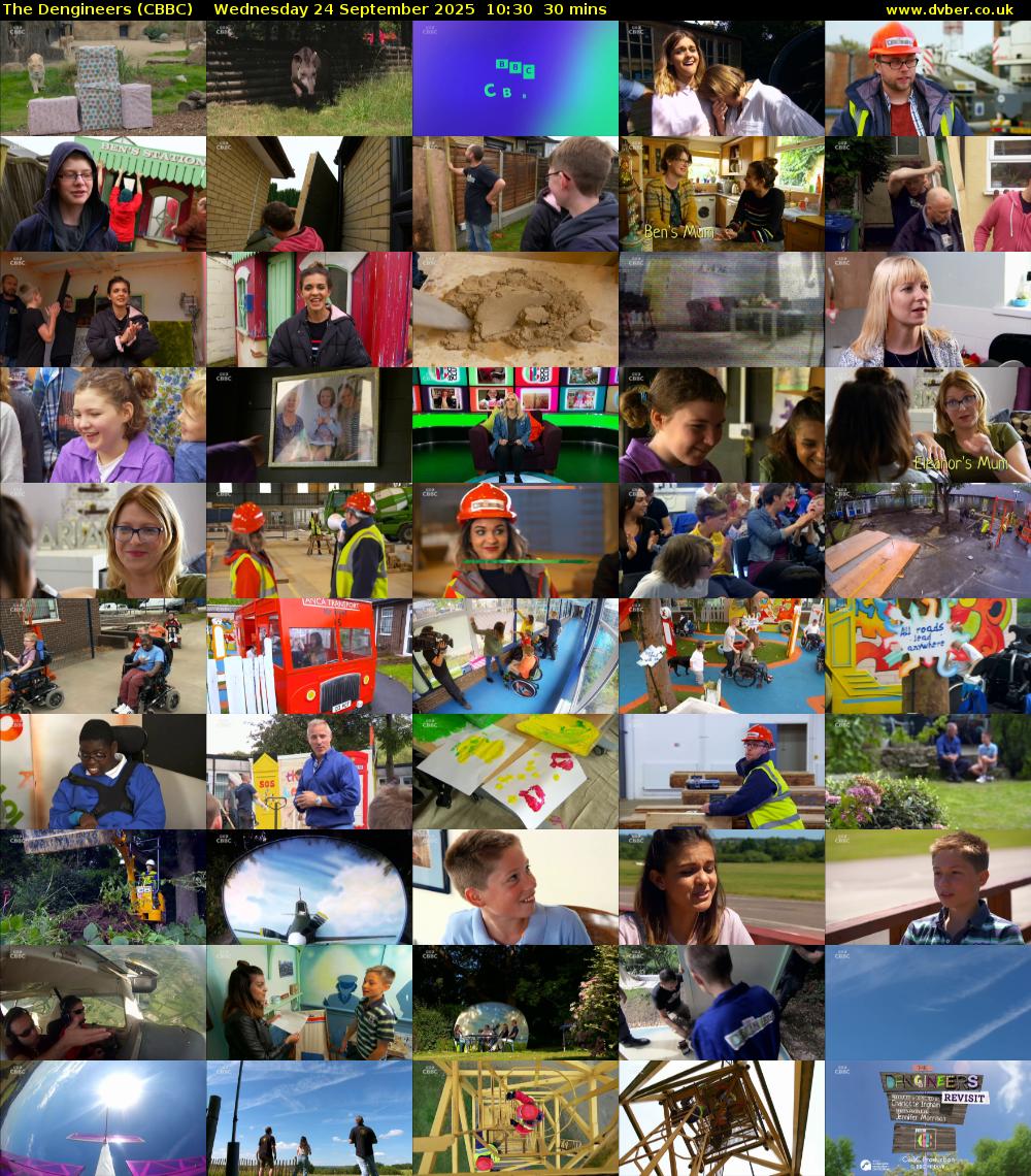 The Dengineers (CBBC) Wednesday 24 September 2025 10:30 - 11:00