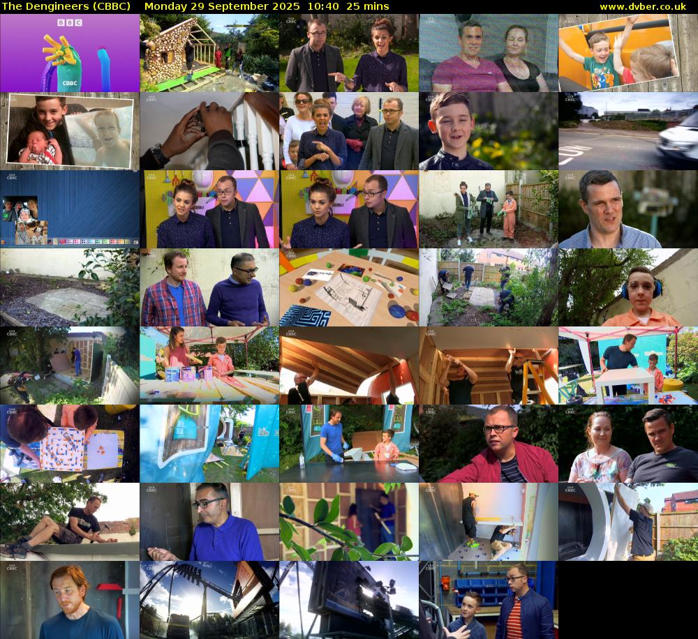 The Dengineers (CBBC) Monday 29 September 2025 10:40 - 11:05
