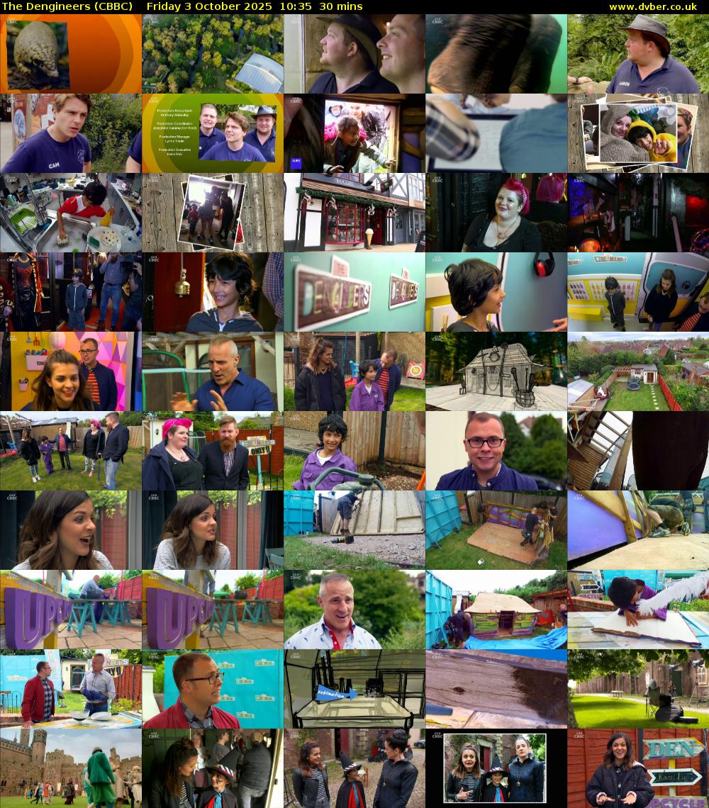 The Dengineers (CBBC) Friday 3 October 2025 10:35 - 11:05