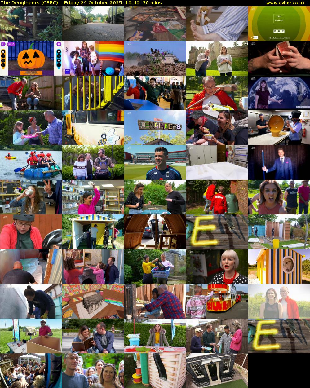 The Dengineers (CBBC) Friday 24 October 2025 10:40 - 11:10