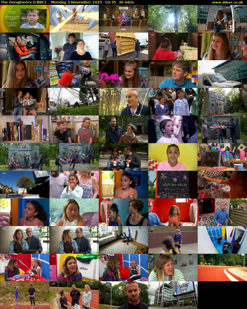 The Dengineers (CBBC) Monday 3 November 2025 10:35 - 11:05