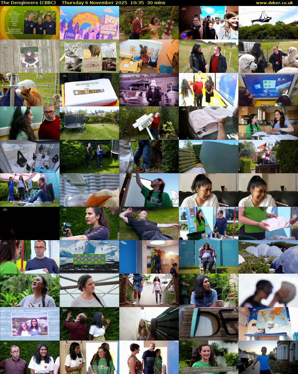 The Dengineers (CBBC) Thursday 6 November 2025 10:35 - 11:05