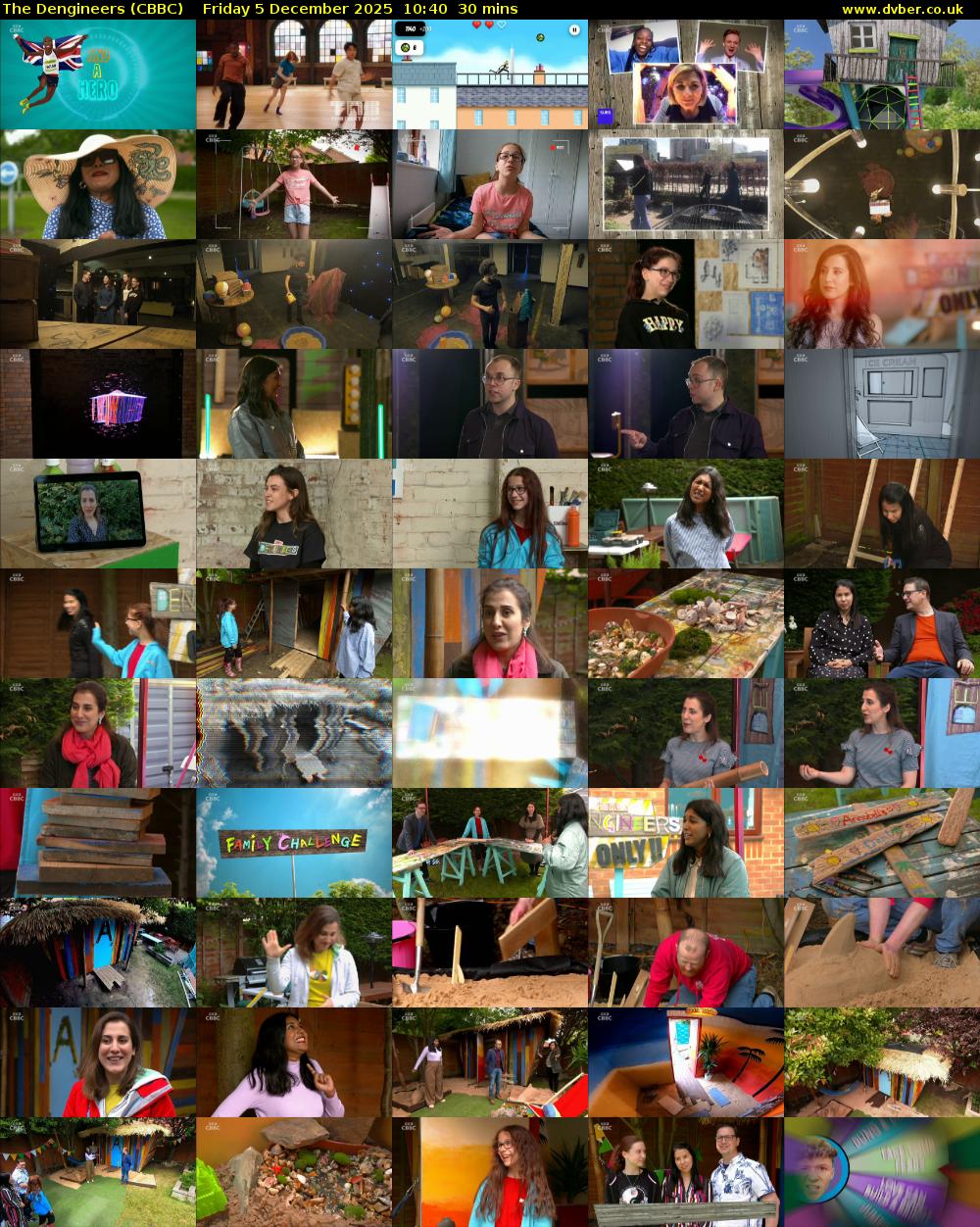 The Dengineers (CBBC) Friday 5 December 2025 10:40 - 11:10