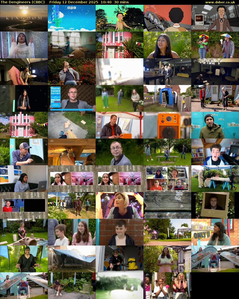 The Dengineers (CBBC) Friday 12 December 2025 10:40 - 11:10