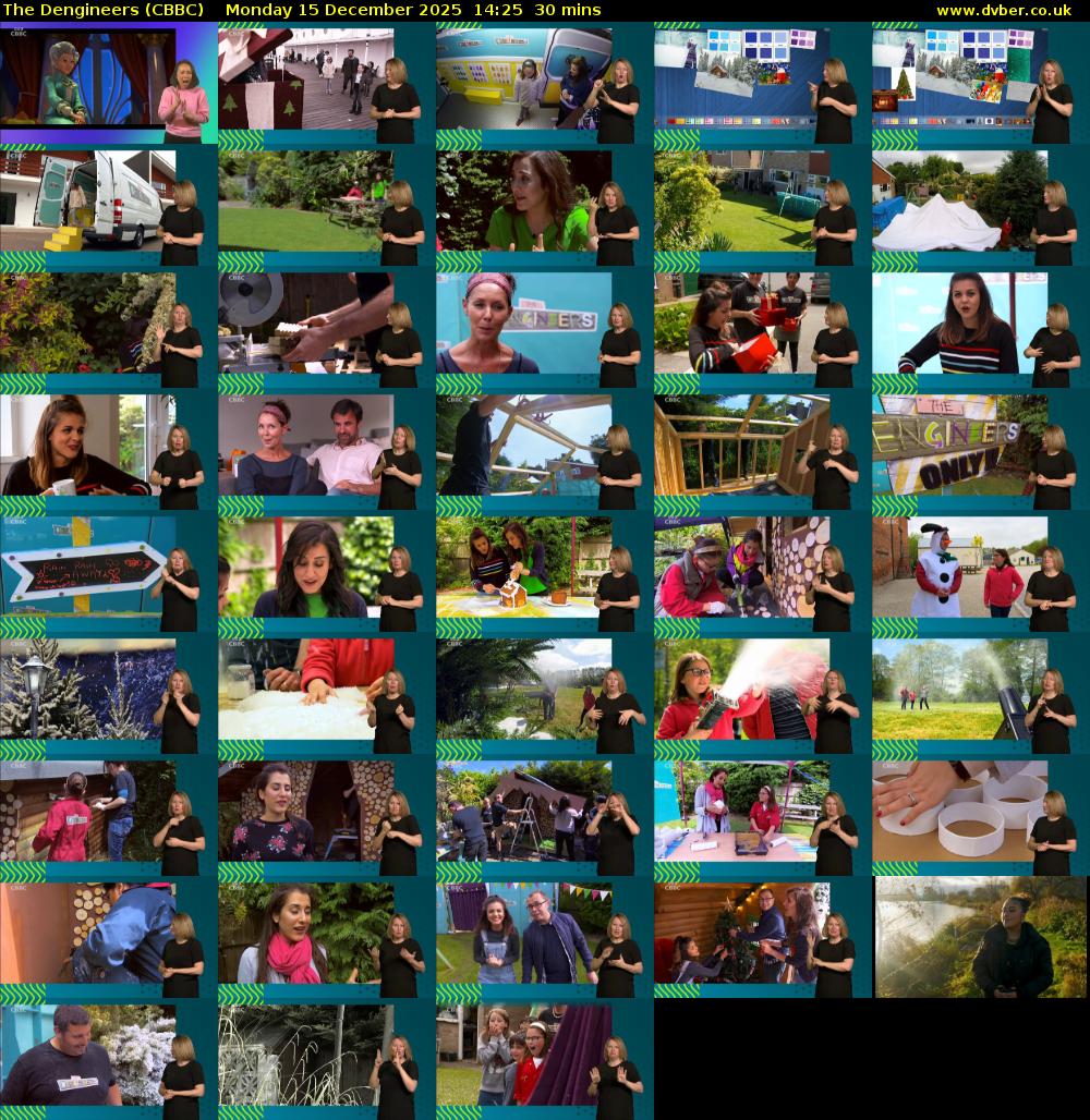 The Dengineers (CBBC) Monday 15 December 2025 14:25 - 14:55