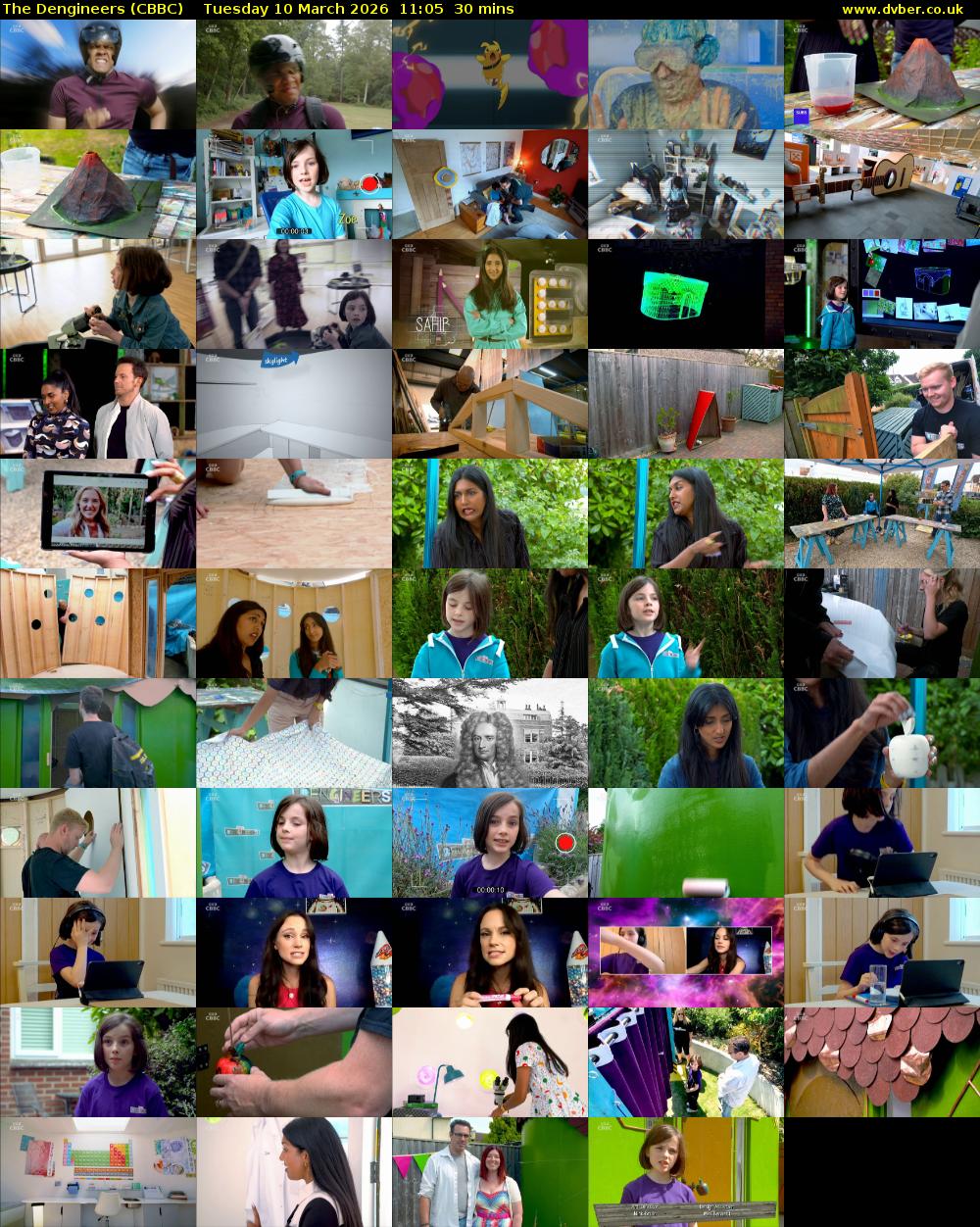 The Dengineers (CBBC) Tuesday 10 March 2026 11:05 - 11:35