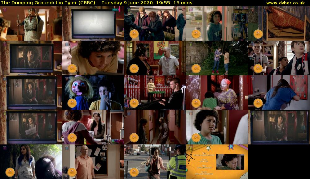 The Dumping Ground: I'm Tyler (CBBC) Tuesday 9 June 2020 19:55 - 20:10