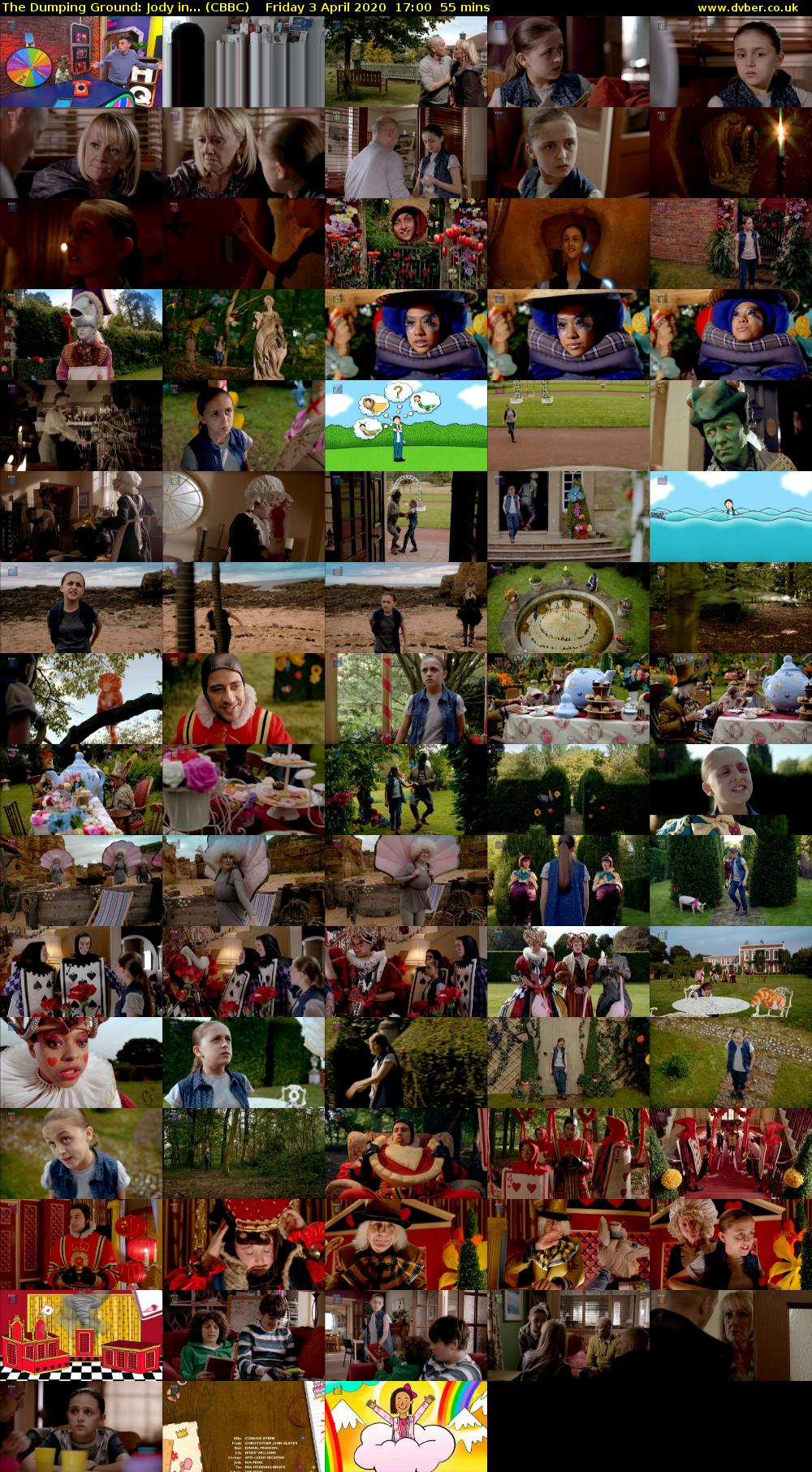 The Dumping Ground: Jody in... (CBBC) Friday 3 April 2020 17:00 - 17:55