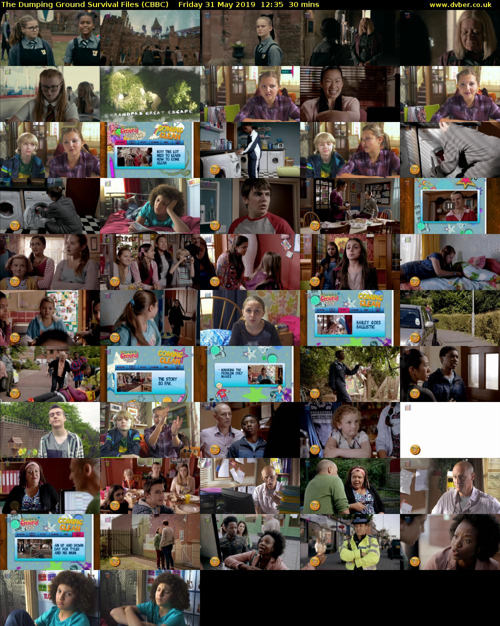 The Dumping Ground Survival Files (CBBC) Friday 31 May 2019 12:35 - 13:05