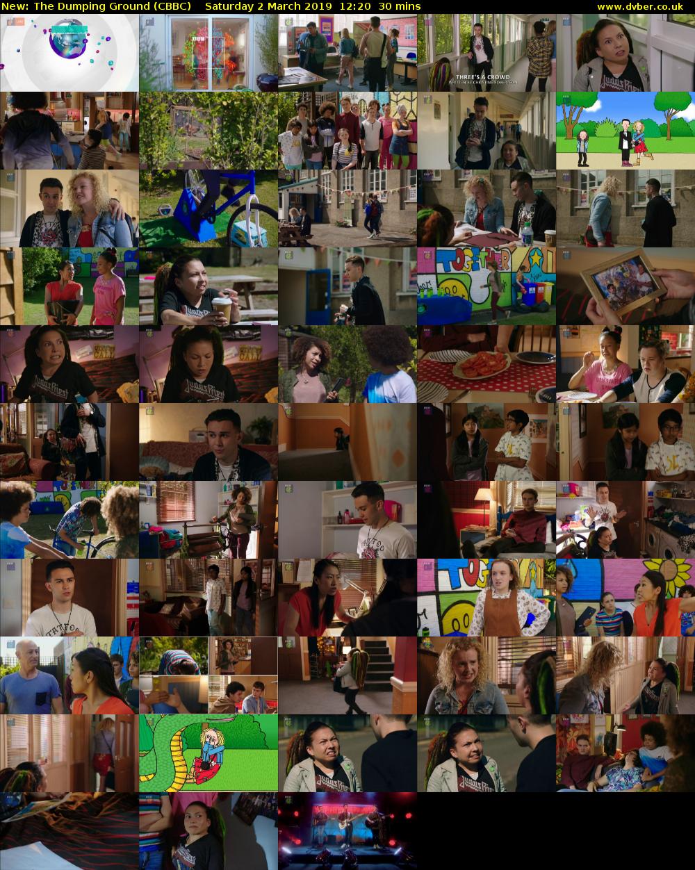 The Dumping Ground (CBBC) Saturday 2 March 2019 12:20 - 12:50