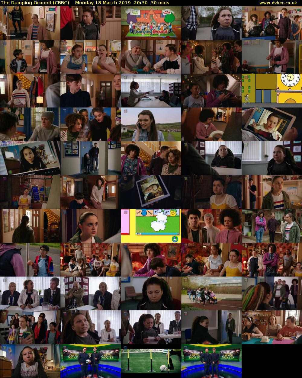 The Dumping Ground (CBBC) Monday 18 March 2019 20:30 - 21:00