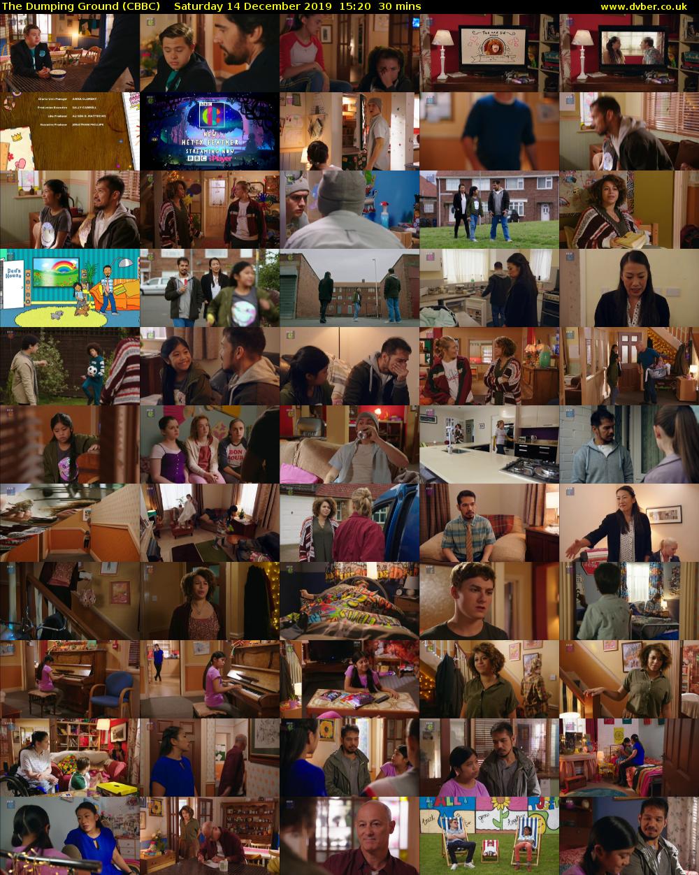 The Dumping Ground (CBBC) Saturday 14 December 2019 15:20 - 15:50