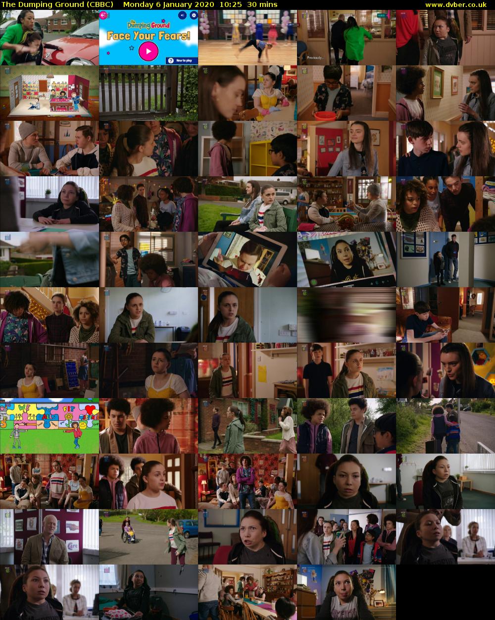 The Dumping Ground (CBBC) Monday 6 January 2020 10:25 - 10:55