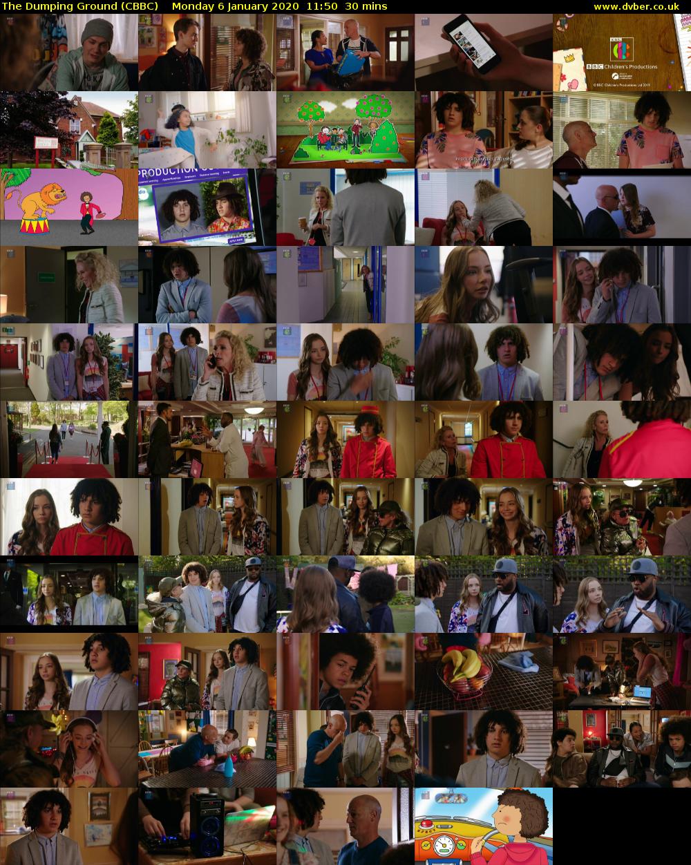 The Dumping Ground (CBBC) Monday 6 January 2020 11:50 - 12:20