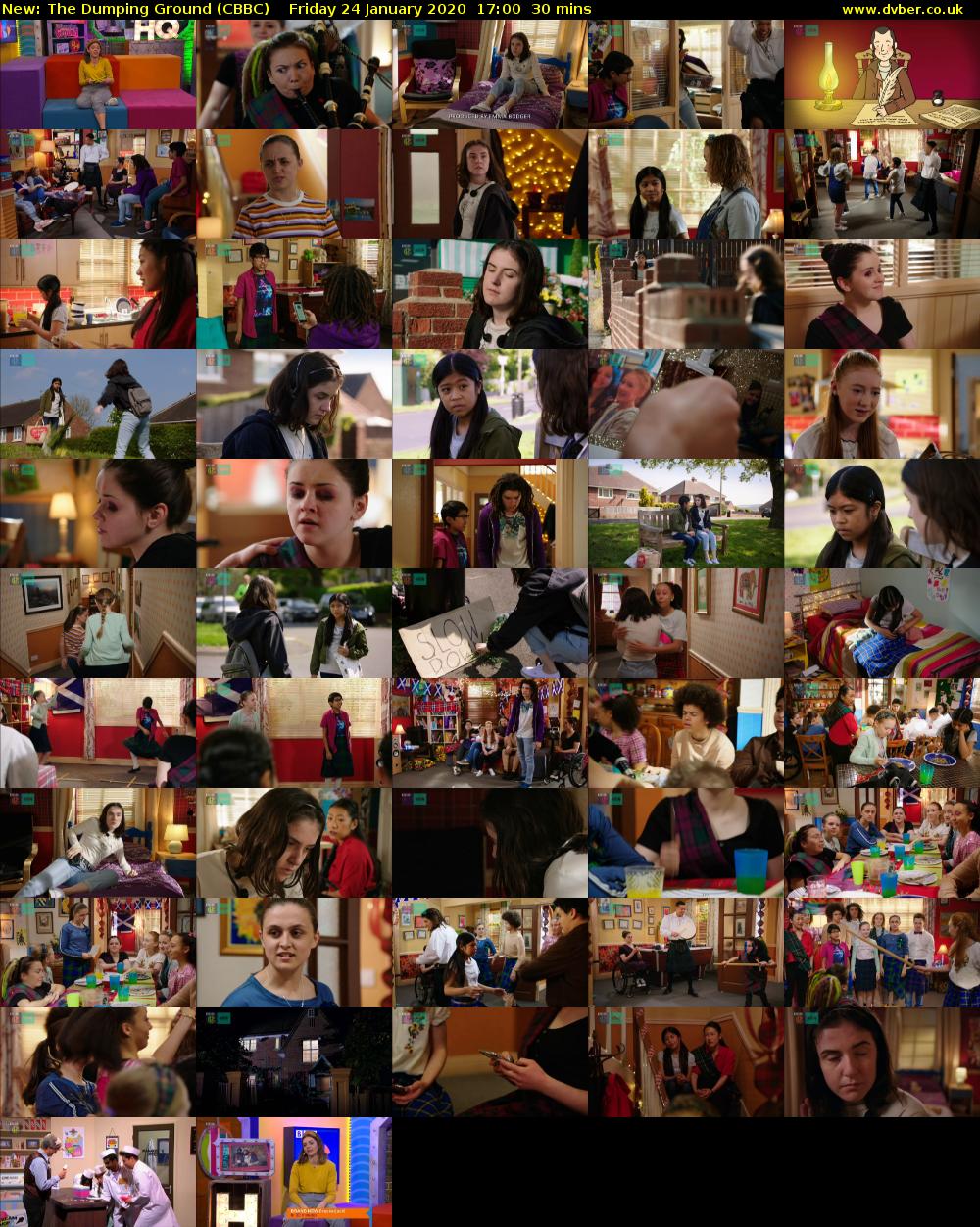The Dumping Ground (CBBC) Friday 24 January 2020 17:00 - 17:30