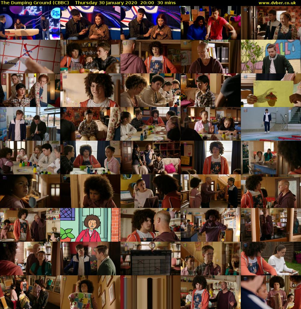 The Dumping Ground (CBBC) Thursday 30 January 2020 20:00 - 20:30