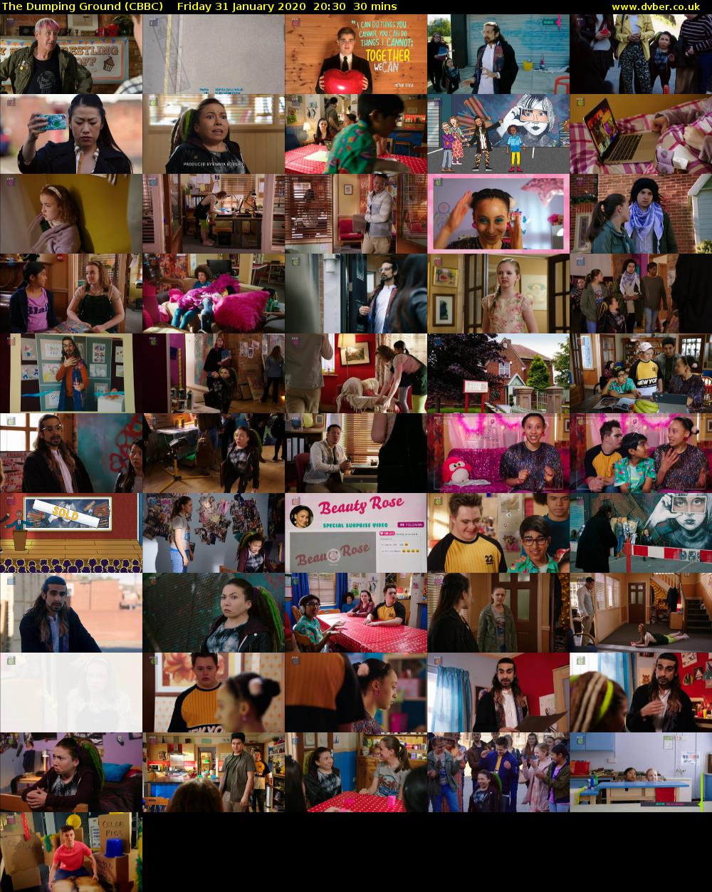 The Dumping Ground (CBBC) Friday 31 January 2020 20:30 - 21:00