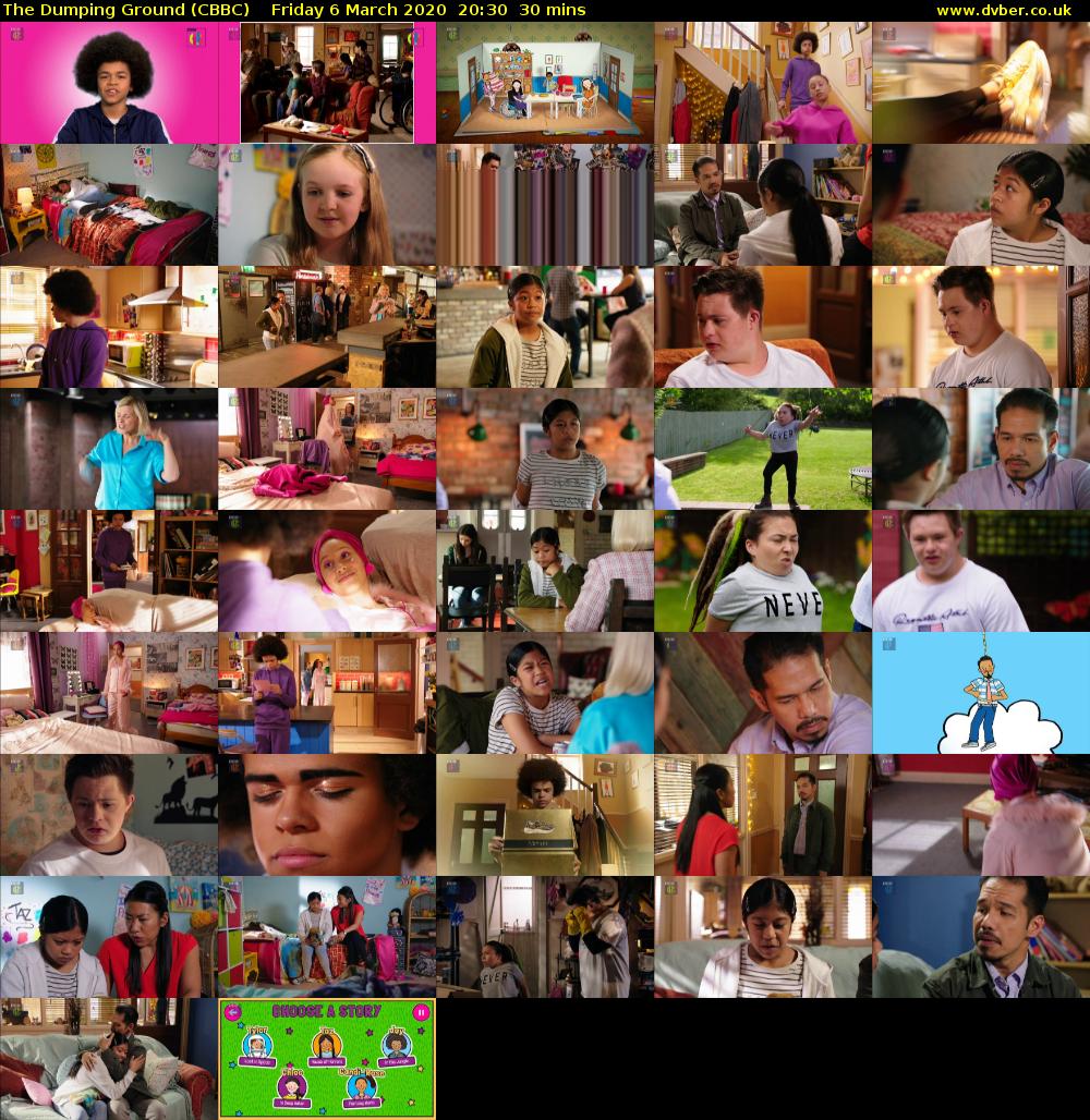 The Dumping Ground (CBBC) Friday 6 March 2020 20:30 - 21:00