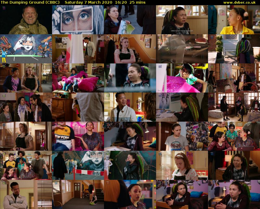 The Dumping Ground (CBBC) Saturday 7 March 2020 16:20 - 16:45