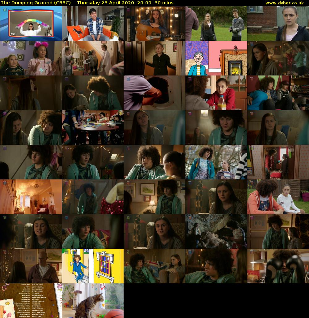 The Dumping Ground (CBBC) Thursday 23 April 2020 20:00 - 20:30