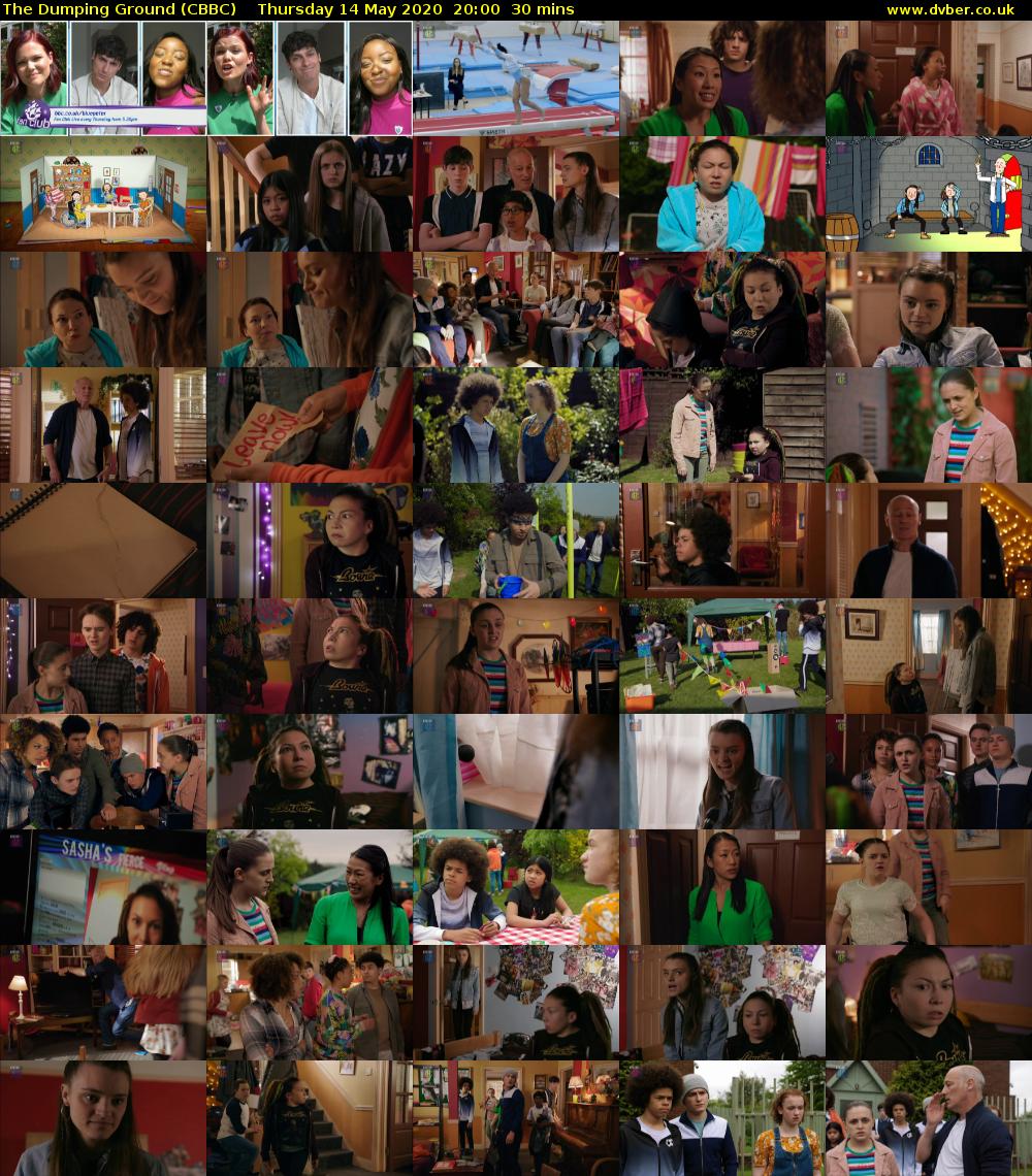 The Dumping Ground (CBBC) Thursday 14 May 2020 20:00 - 20:30