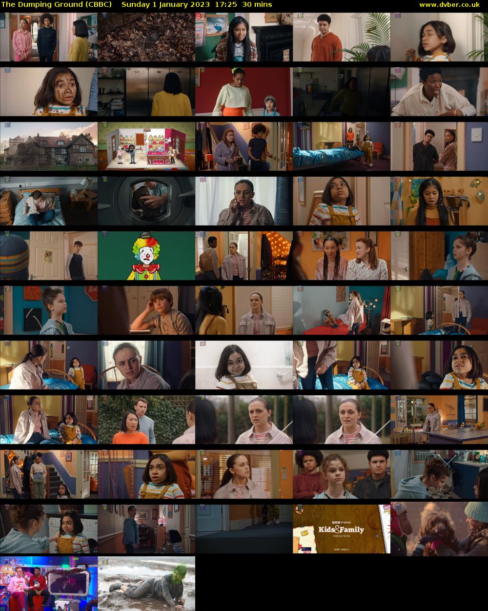 The Dumping Ground (CBBC) Sunday 1 January 2023 17:25 - 17:55