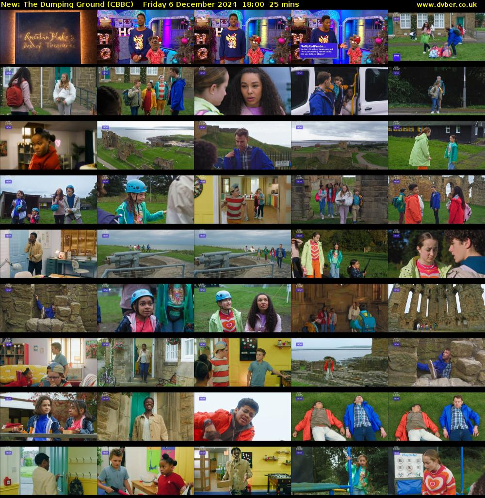 The Dumping Ground (CBBC) Friday 6 December 2024 18:00 - 18:25