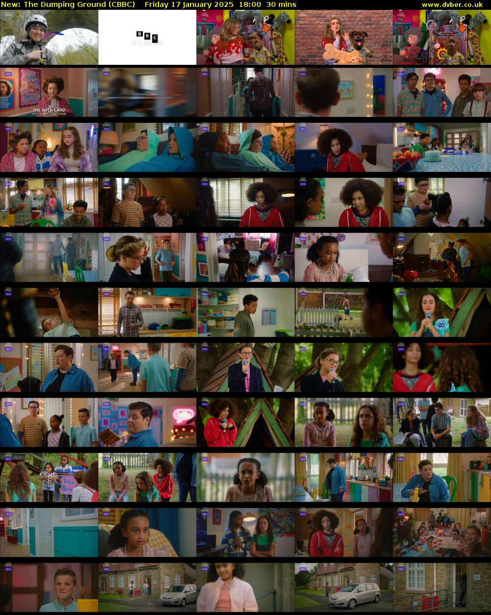 The Dumping Ground (CBBC) Friday 17 January 2025 18:00 - 18:30