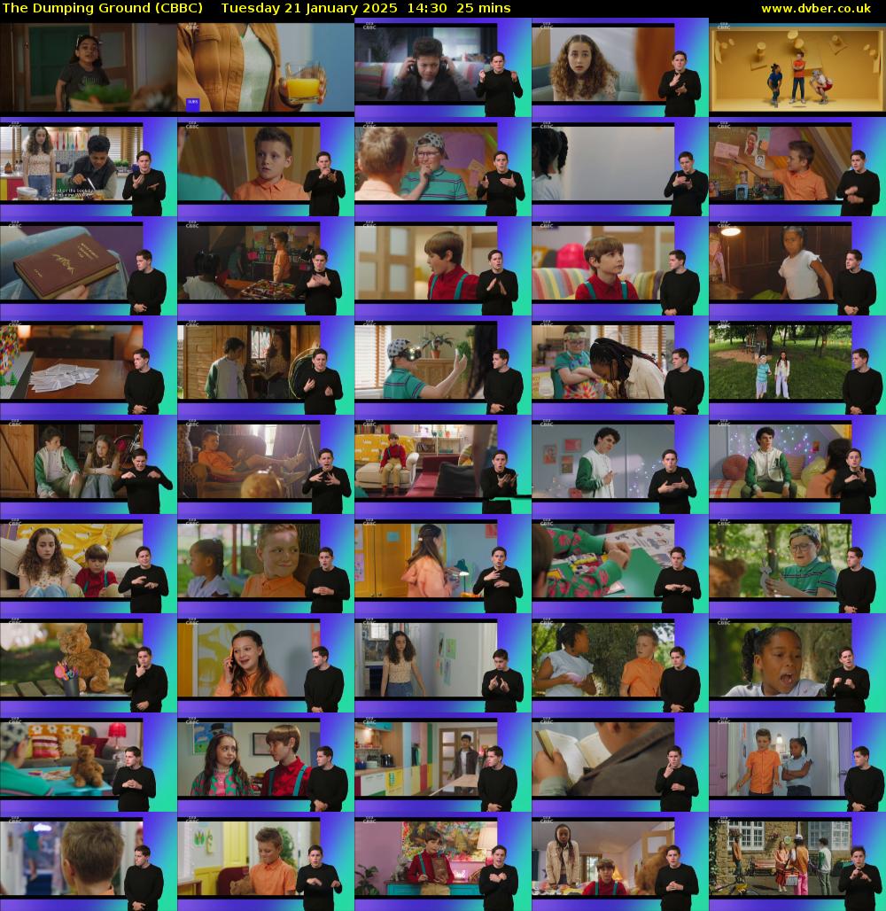 The Dumping Ground (CBBC) Tuesday 21 January 2025 14:30 - 14:55