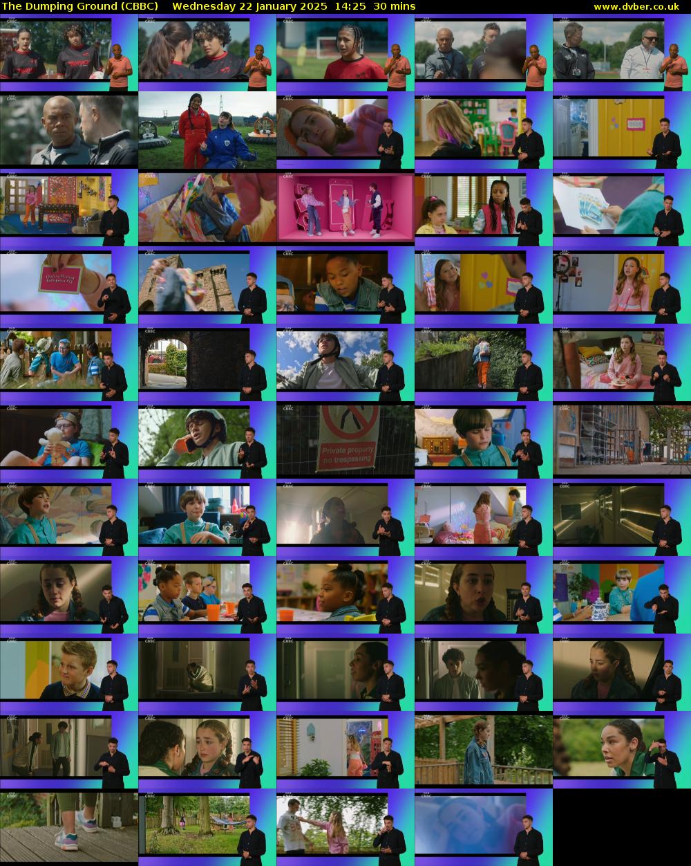 The Dumping Ground (CBBC) Wednesday 22 January 2025 14:25 - 14:55