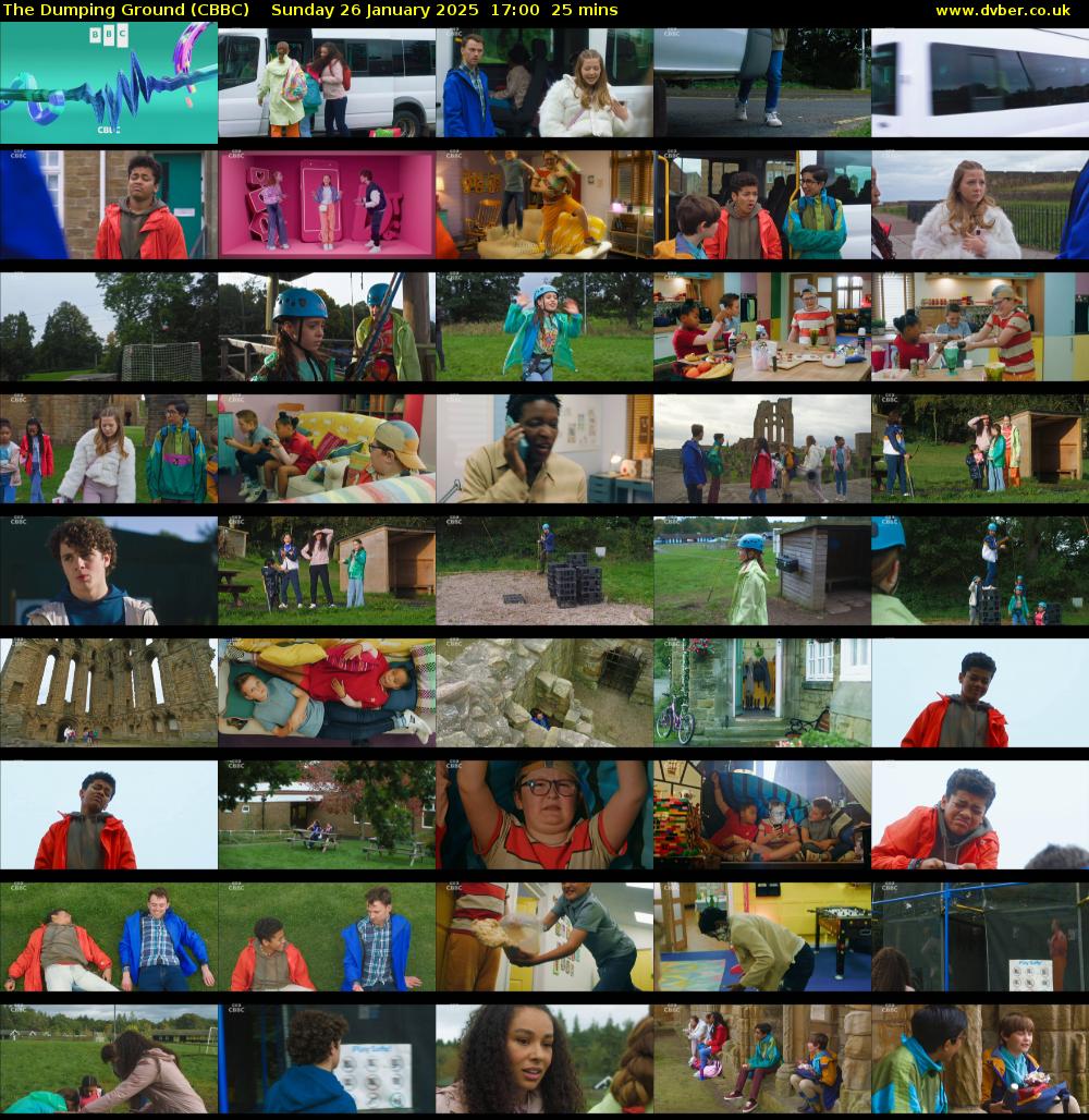 The Dumping Ground (CBBC) Sunday 26 January 2025 17:00 - 17:25